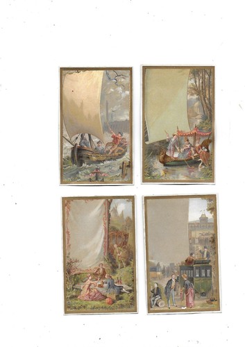 Anciens chromos messages or - 4,