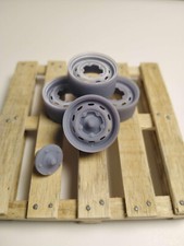 1/24 1/18 Model Car Wheels Lot of 4 (Porsche 356)