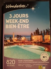coffret Wonderbox 3 jours week