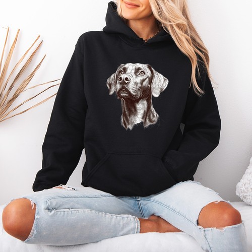 Sweat capuche femme vizsla - capuche,