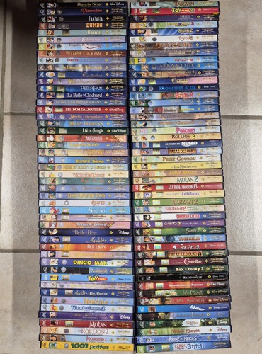 Lot dvd dessin animé - 96,