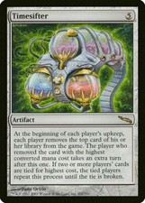 mtg magic timesifter mirrodin ENGLISH FRENCH time sieve 4 available