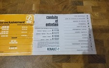 Revue technique notice de bord