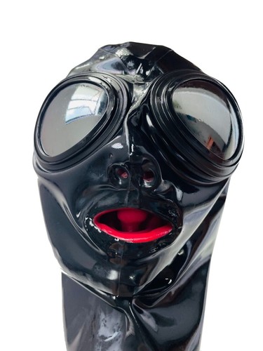 Masque latex capuche - en,