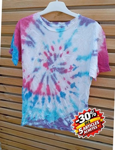 Shirt tie dye homme - t-shirt, fruit