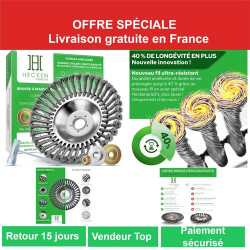 Brosse désherbante