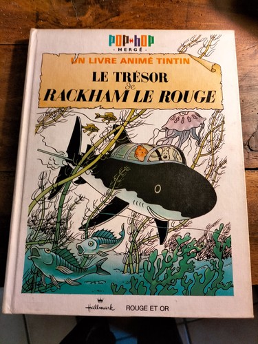 1970 tintin pop hop livre - pop,