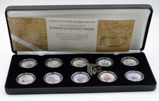 Lot de pièces colorées 10 x