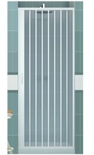 Porte de douche PVC ouverture