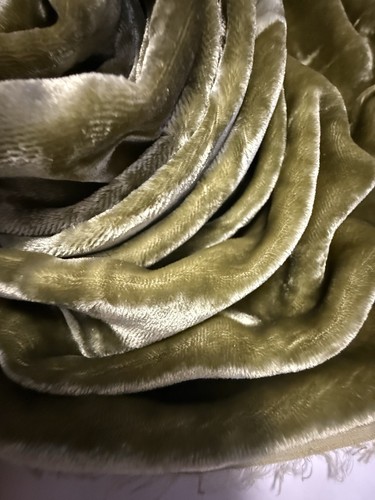 Tissu velours soie - tissu, m