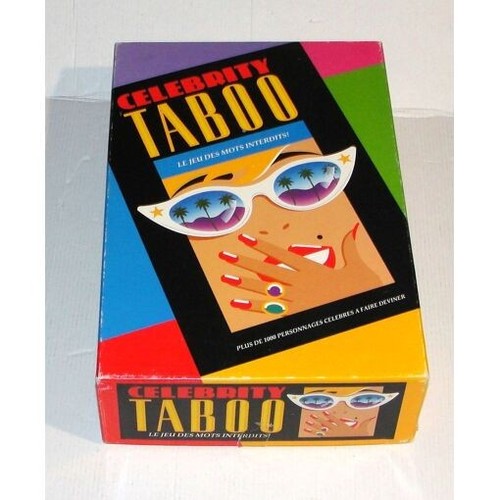 Jeu celebrity taboo jeux - jeu,
