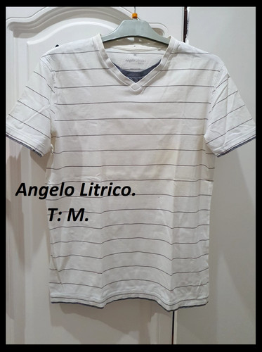 Shirt homme blanc rayé - t-shirt,