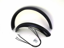 Kit Garde-Boue 24/26 Pouces Noir 100mm vélo chopper beachcruiser