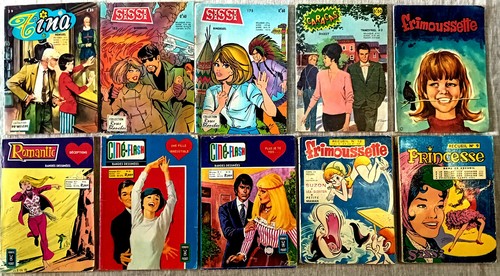 Lot jeunes filles - bd,