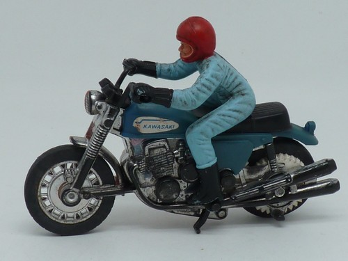 Miniature moto ancienne avec - miniature,