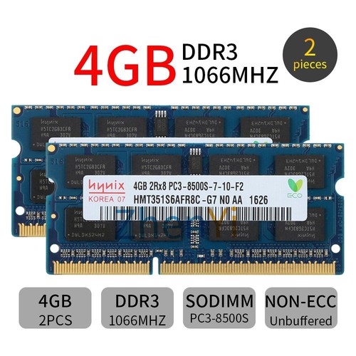 Hynix 8go 4go ddr3 1066mhz - 2x,