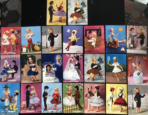 Beau lot cartes postales - de, 23