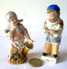 2 SUJETS EN PORCELAINE XIXème