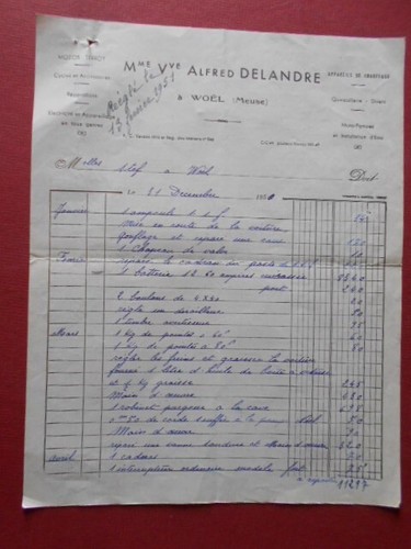 Veuve alfred delandre - veuve,