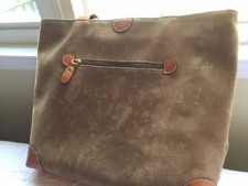 BRIC'S Pebbled Brown Travel