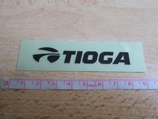 Autocollant Cyclisme, BMX - TIOGA - 9 cm - noir