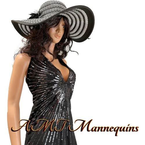 Female mannequin metal stand - female,