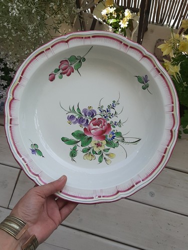 Plat creux lunéville china - plat,