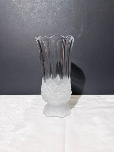 Vase cristal givré - cristal,