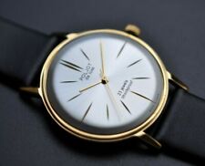 NOS! Poljot De LUXE Ultra SLIM Watch Men's Vintage Case Stainless Steel