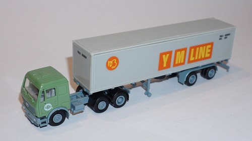 Herpa tracteur mercedes - tracteur, +