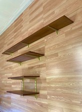 ENSEMBLE D'ÉTAGÈRES CHÊNE