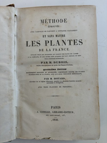 Livre ancien méthode - livre, les