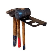 Support mural pour marteaux, peu encombrant, pour garage, abri de jardin,