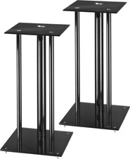 Hama Speaker Stand Next – Lot de 2 Pieds pour Enceintes – Noir