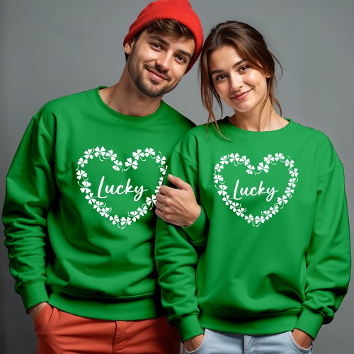 Pull shirt homme femme - pull-shirt, lucky