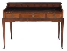 Bureau anglais en acajou