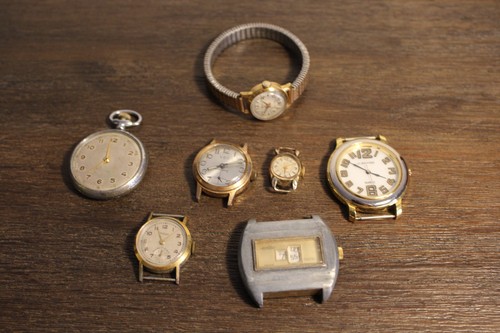 Lot montres anciennes - 7,