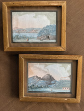 PAIRE DE GOUACHES NAPOLITAINES