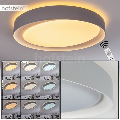 Plafonnier blanc led - blanc, lustre