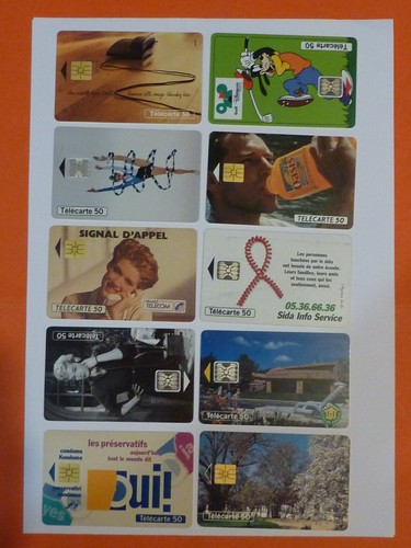 Lot 10 cartes - n°, 4