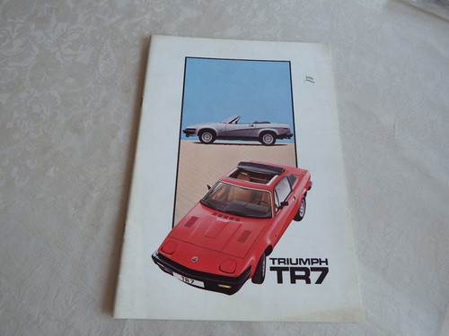 Ancienne brochure triumph - ancienne,
