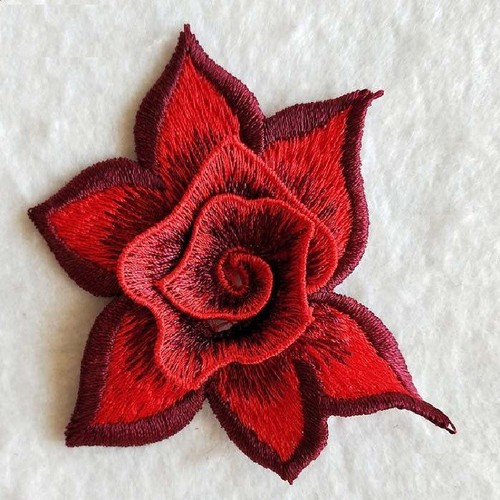 Applique fleur brodée - fleur, **