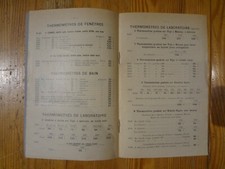 Tarif 1929 Société Sotherphy