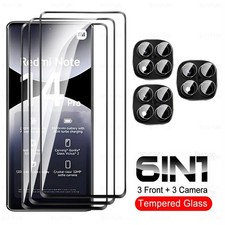 Vitre Trempé Protection 3D Ecran Caméra Redmi Note 14 Plus Pro 5G Anti Rayure 9D