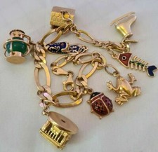 Rare Bracelet Vintage -  or