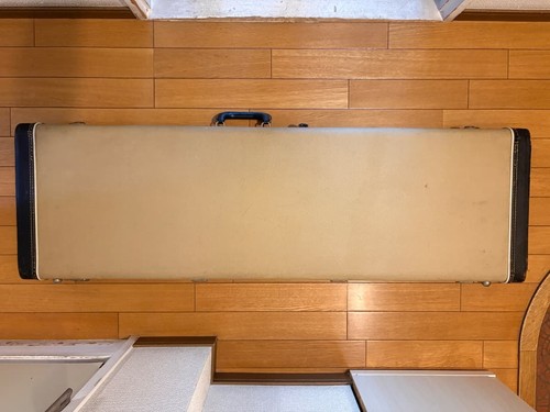 étui fender white tolex pour - tolex,