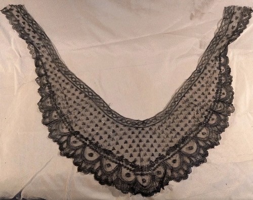 Guipure dentelle noire xixe - guipure,