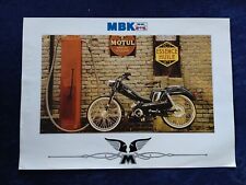 MBK Mobylette Collection Brochure Sheet