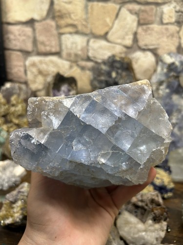 Fluorite bleue cube - cube,
