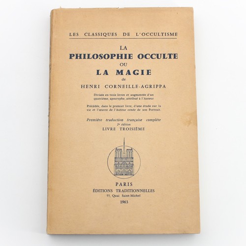 Philosophie occulte la - philosophie, de